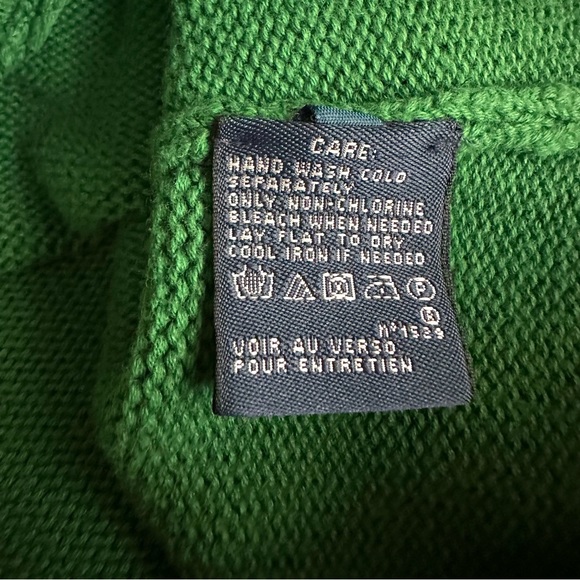 Ralph Lauren Sport green sweater. - Picture 4 of 4